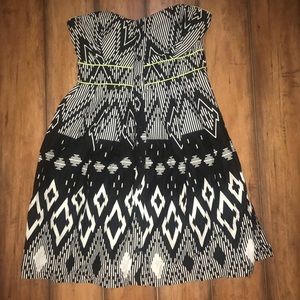 Xhilaration Strapless Dress with POCKETS